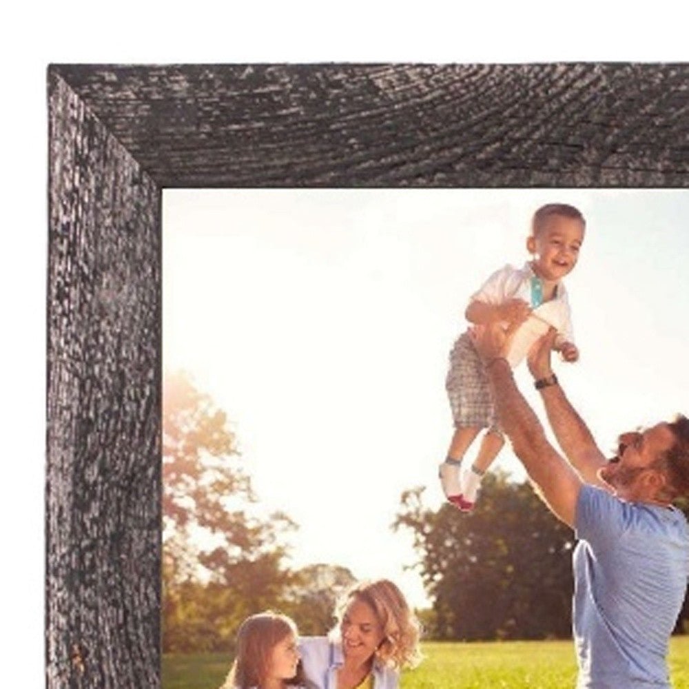 Rustic Farmhouse Black Wood Frame | 12