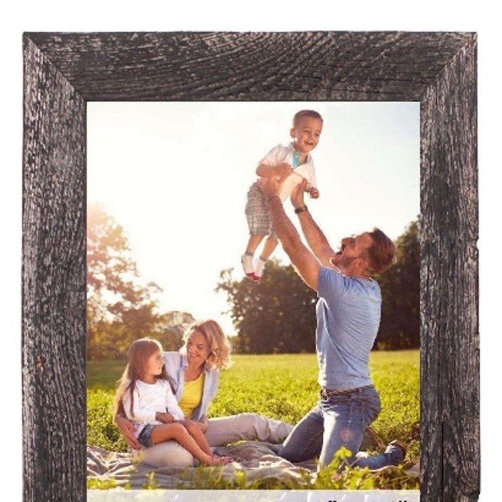 Rustic Farmhouse Black Wood Frame | 12