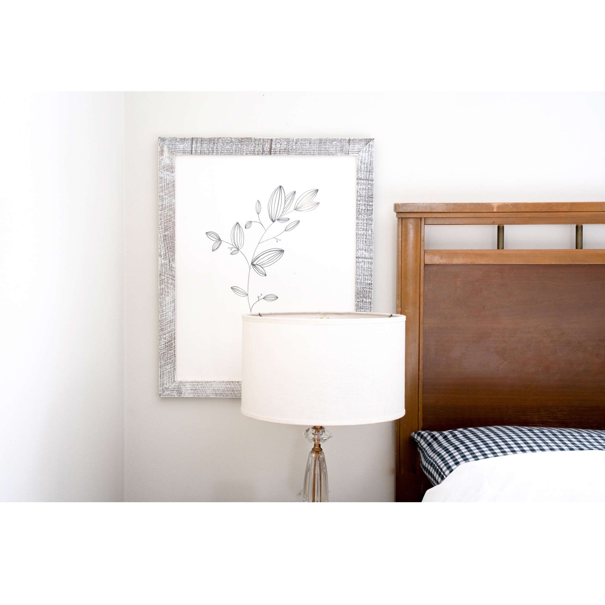 White-Wash Wood Picture Frame | 14