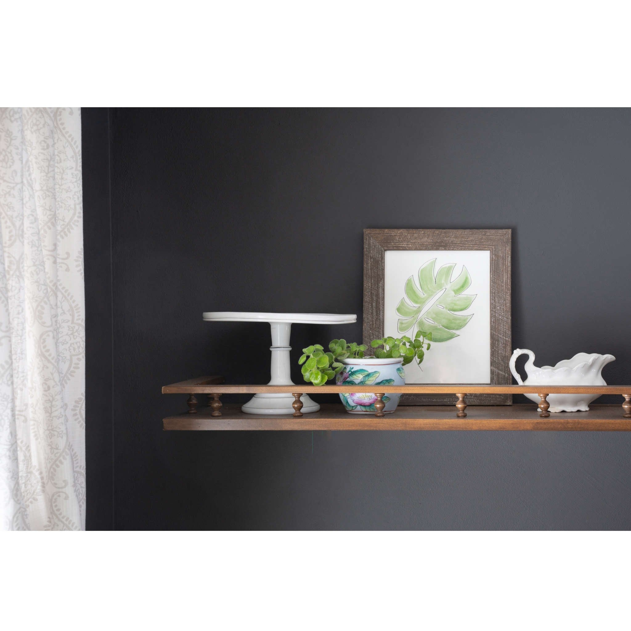Rustic Farmhouse Espresso Wood Frame | 20