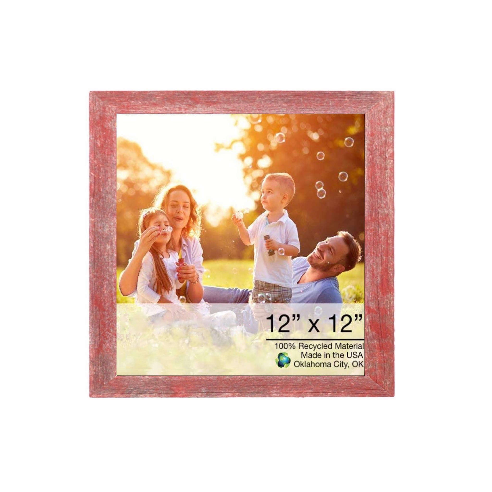 Rustic Farmhouse Red Wood Frame | 20