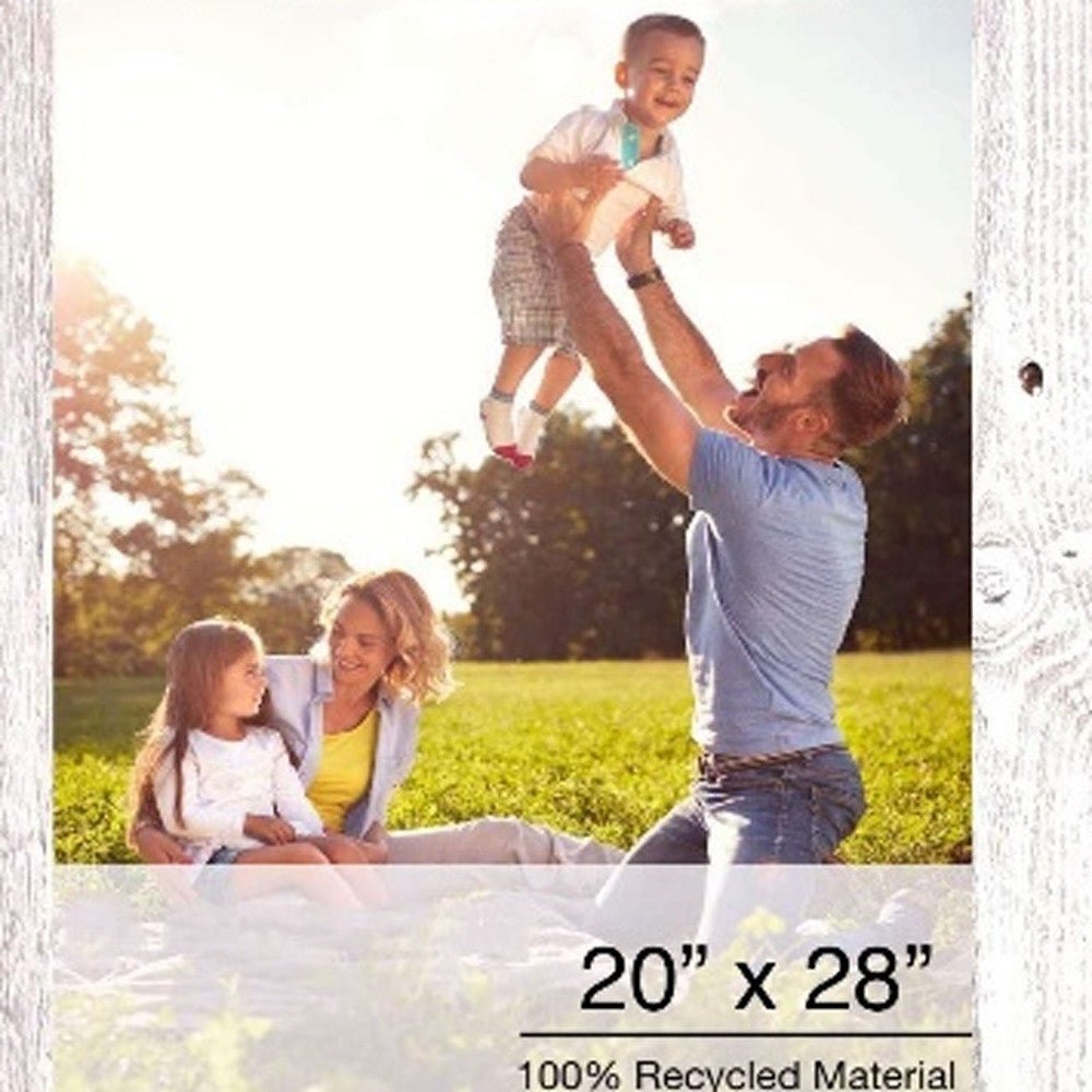 Rustic Farmhouse White-Wash Wood Frame | 20