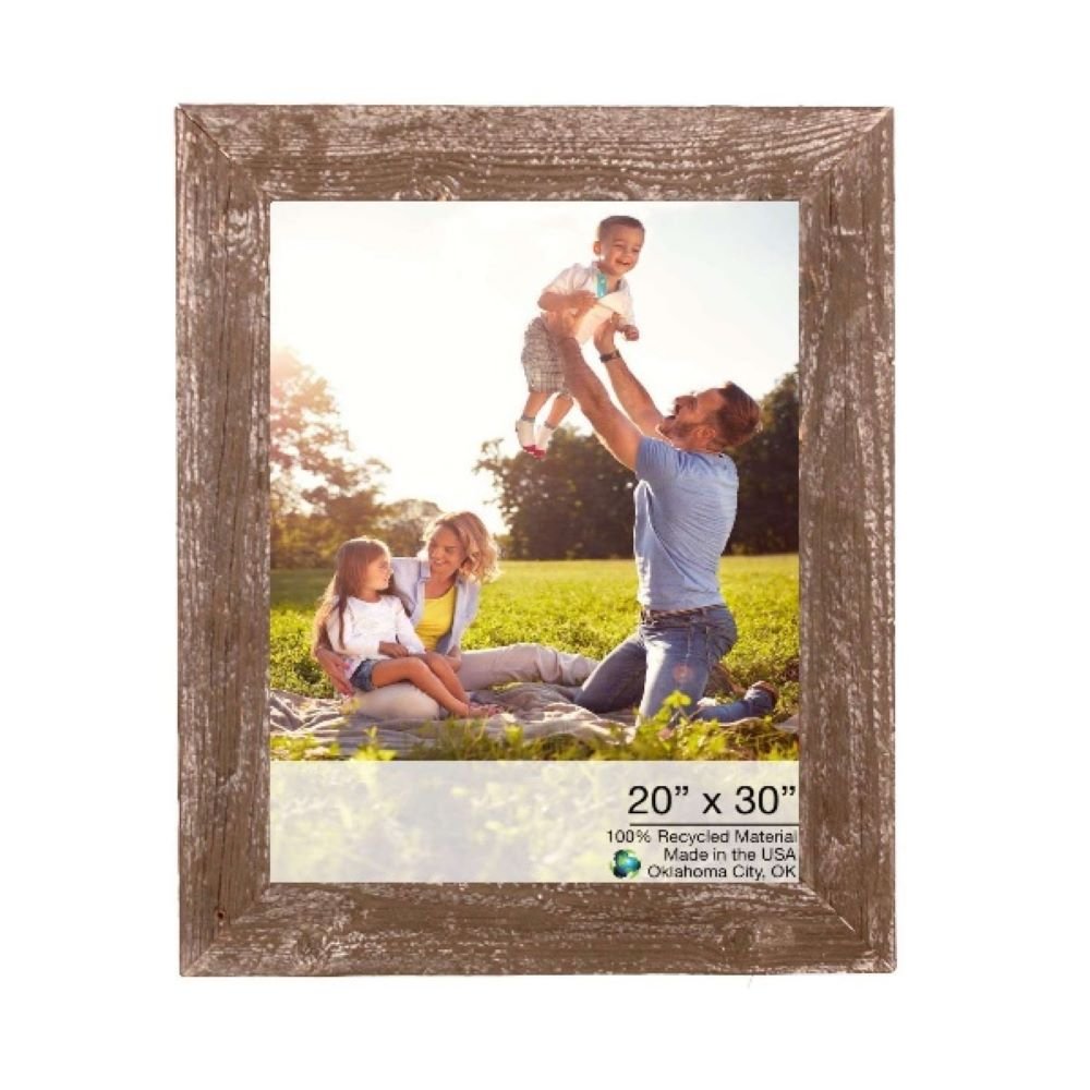 Rustic Farmhouse Espresso Wood Frame | 20