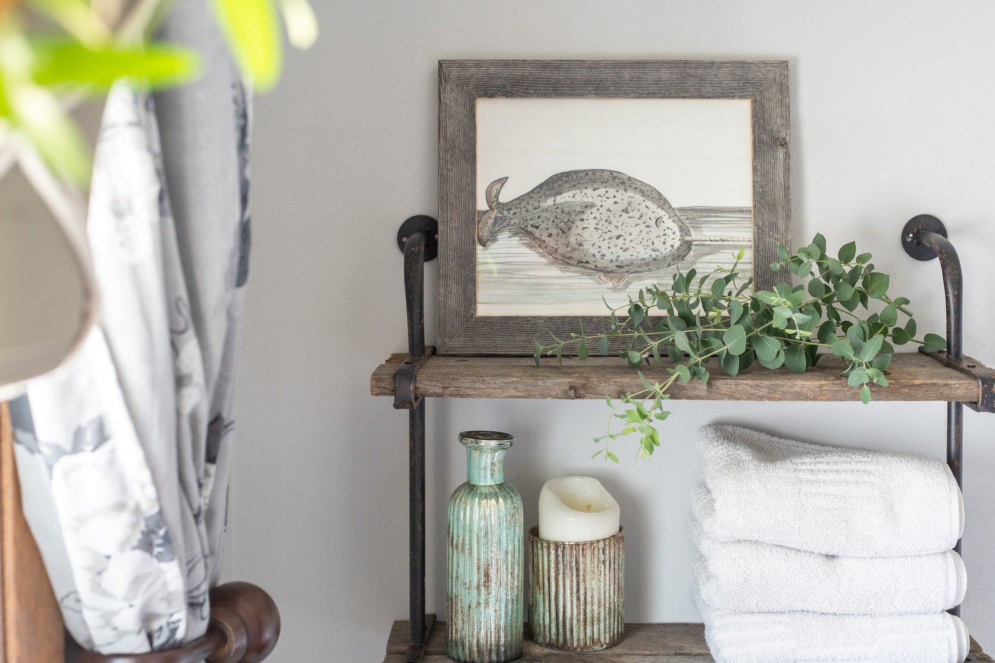 Rustic Farmhouse Gray Wood Frame | 22