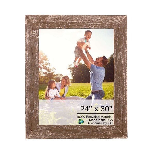 Rustic Farmhouse Brown Wood Frame | 24