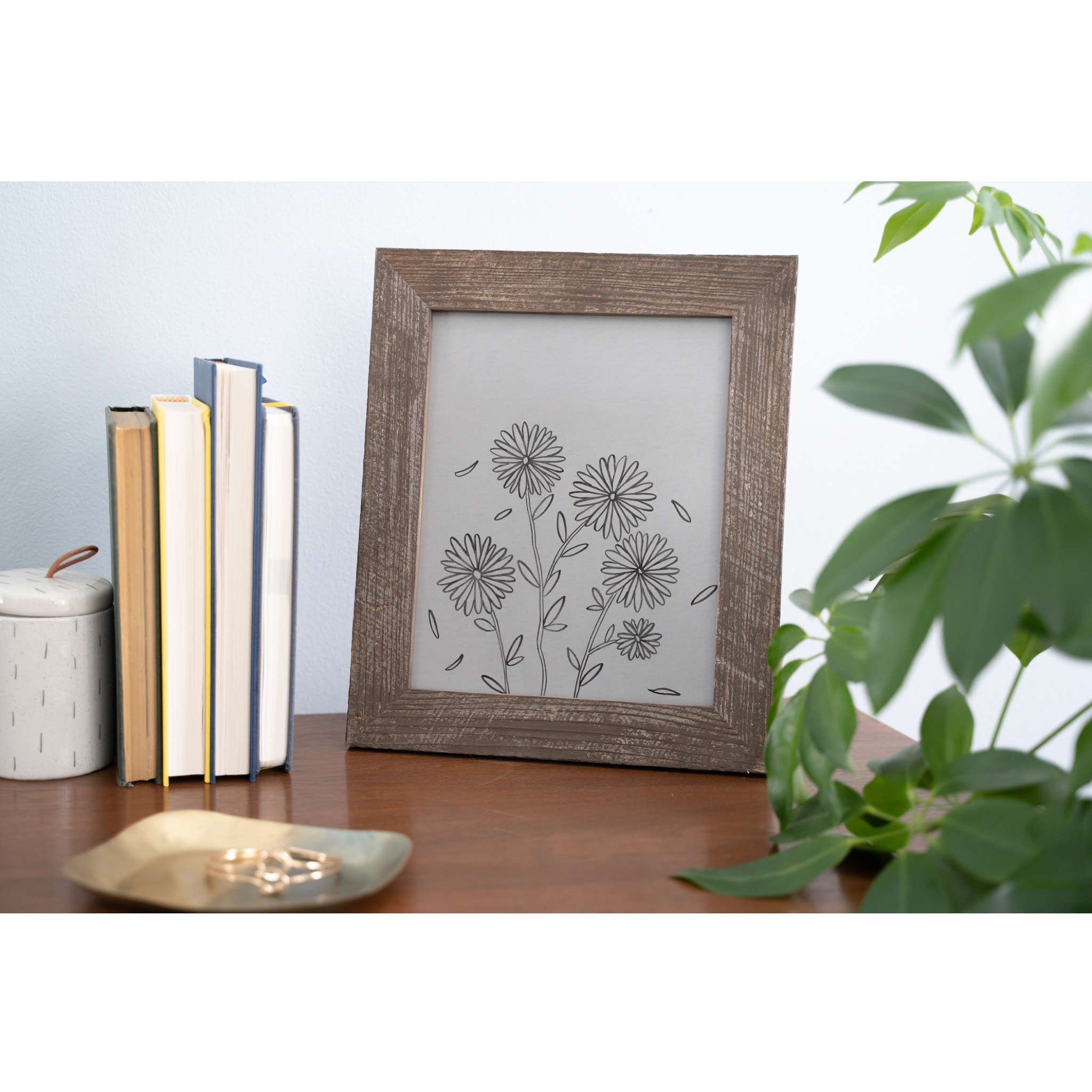 Rustic Farmhouse Brown Wood Frame | 24