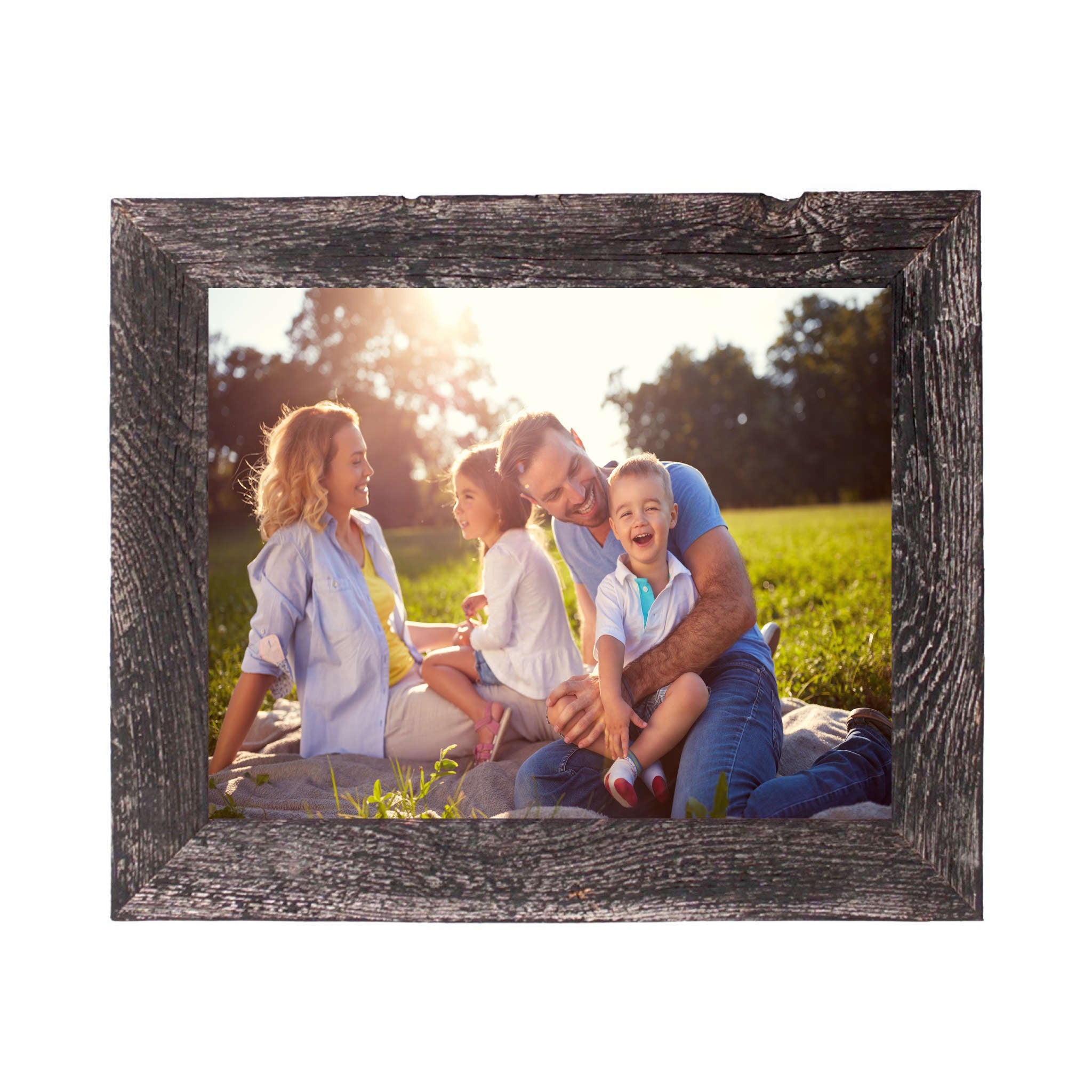 Rustic Farmhouse Black Wood Frame | 8.5