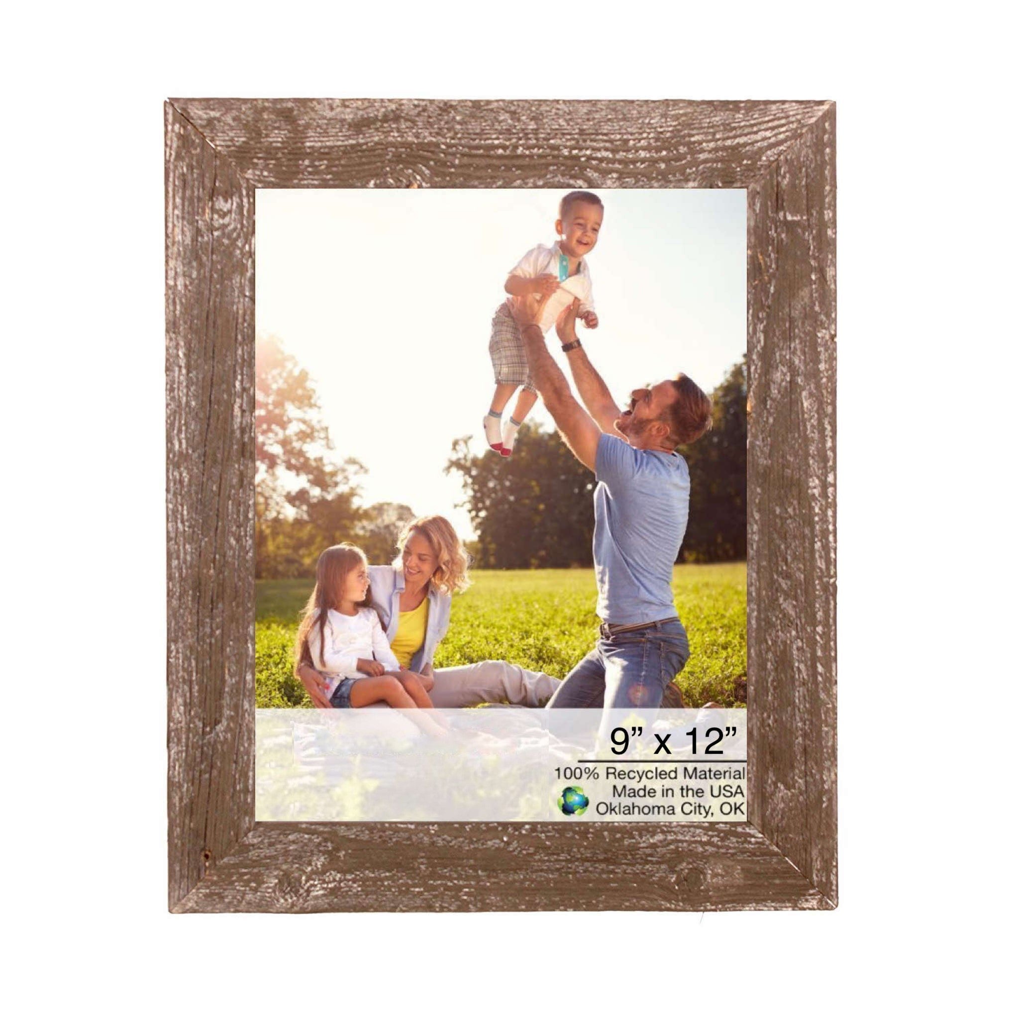 Rustic Farmhouse Espresso Brown Wood Frame | 9