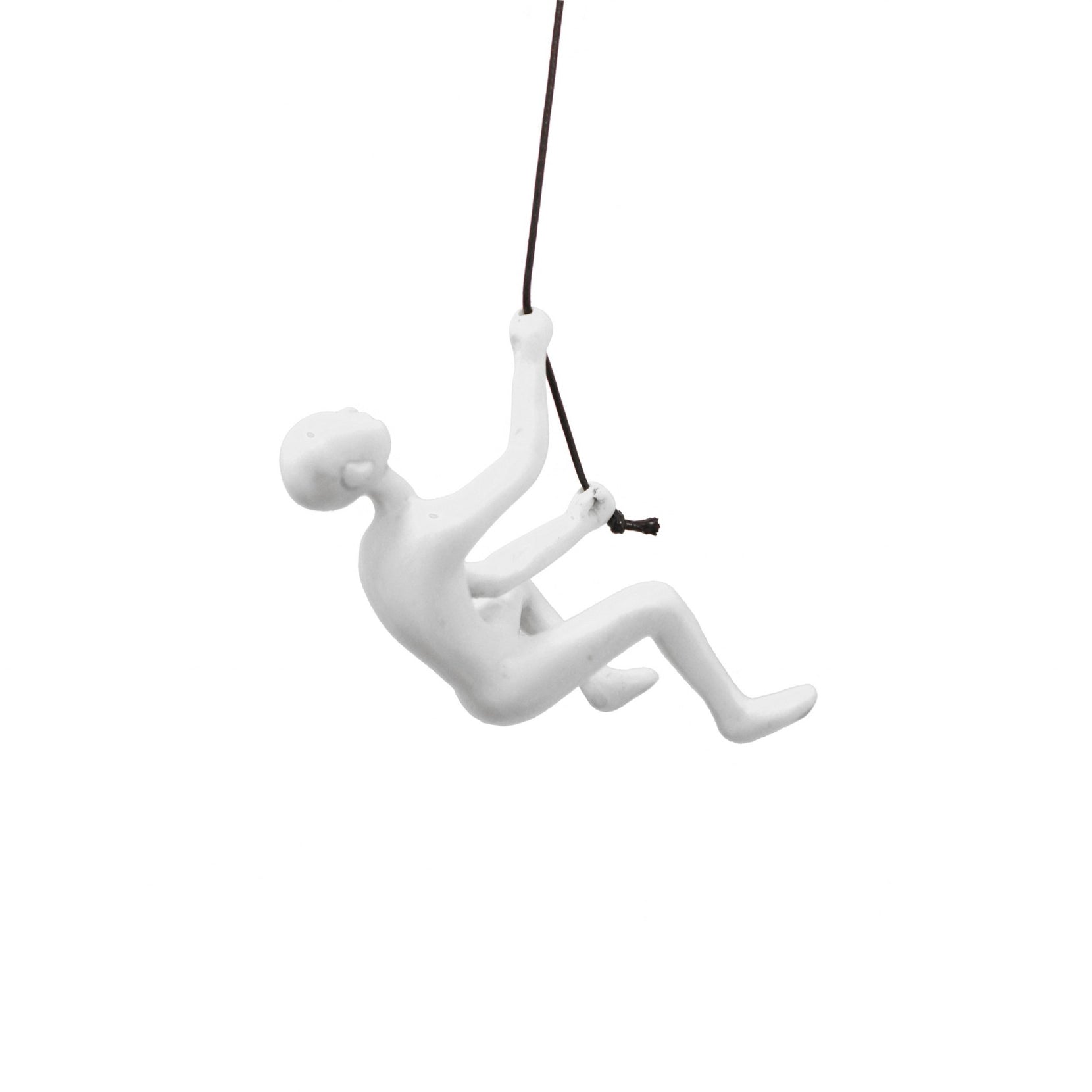 Unique White Climbing Man Wall Art | 3