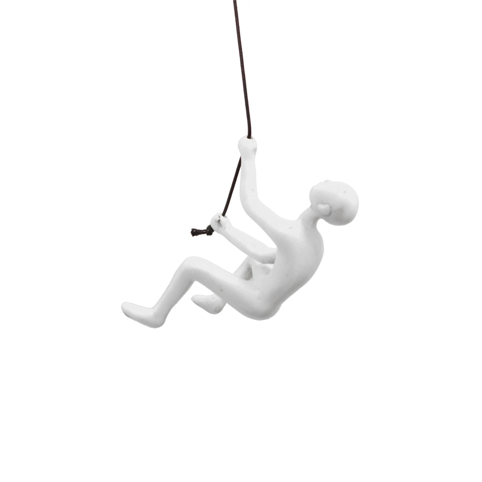 Unique White Climbing Man Wall Art | 3