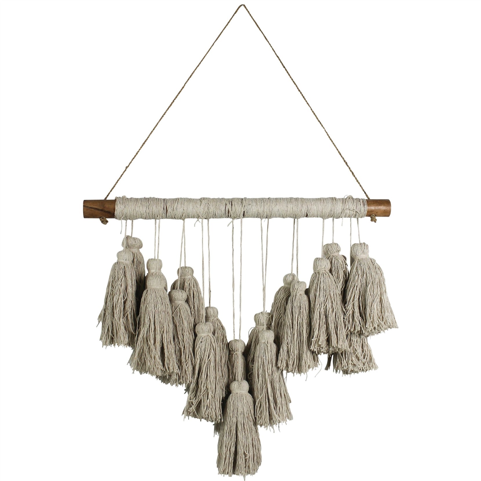 Beige Tassel Bohemian Wall Hanging | 20