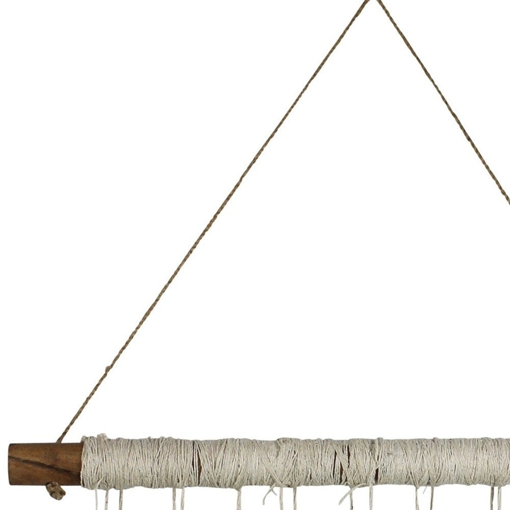 Beige Tassel Bohemian Wall Hanging | 20