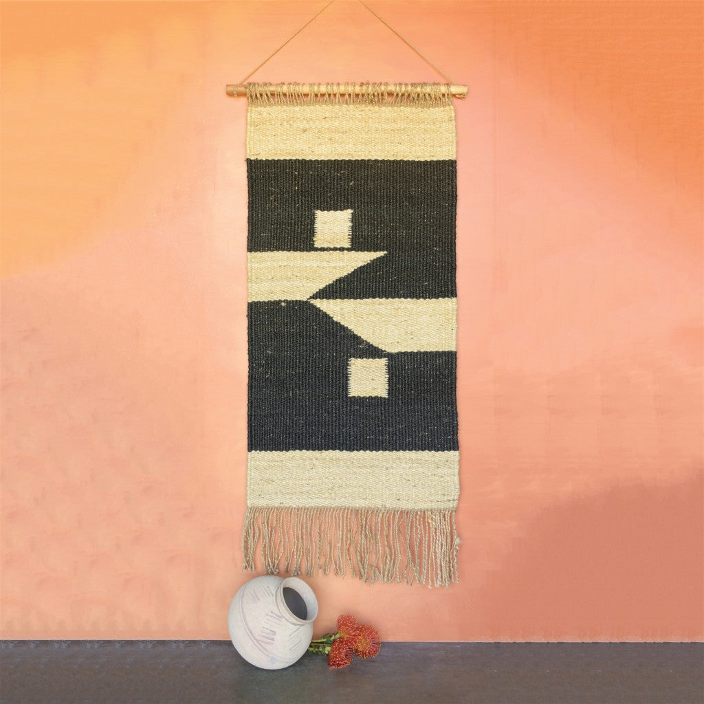 Black And Gold Bohemian Wall Hanging | 35