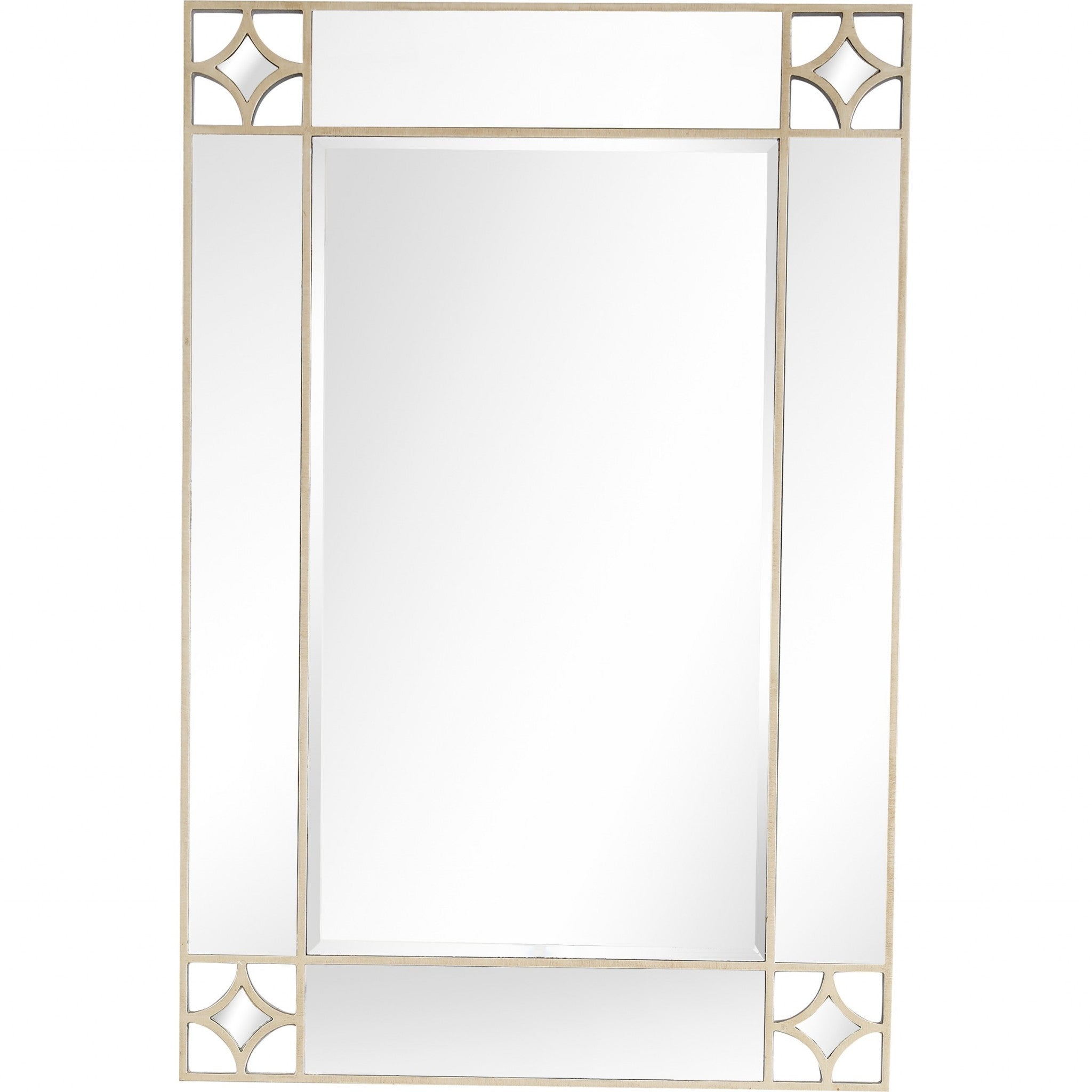 Champagne Finish Wall Mirror | 31