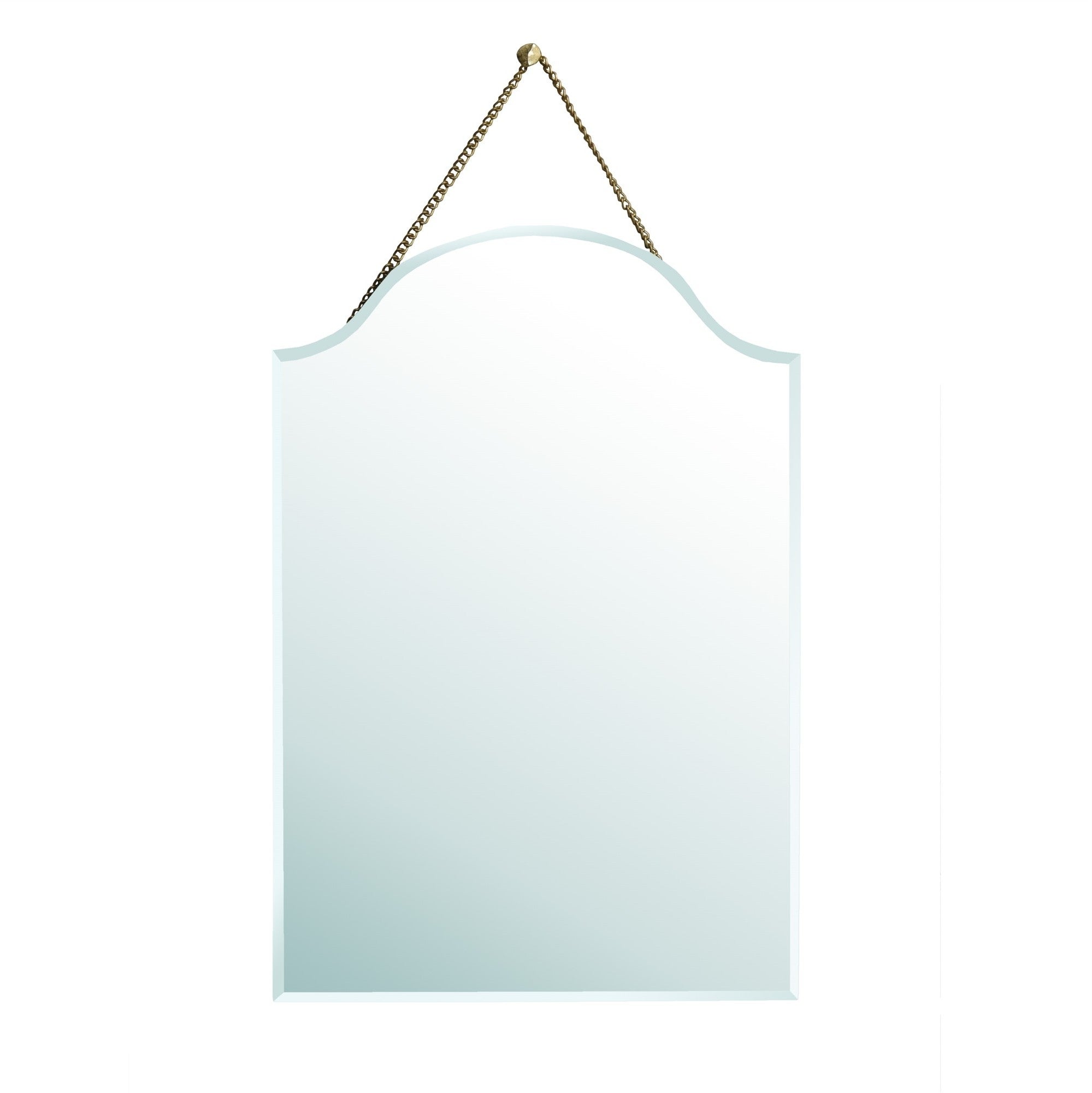 Arch Shaped Beveled Hanging Wall Mirror | 15