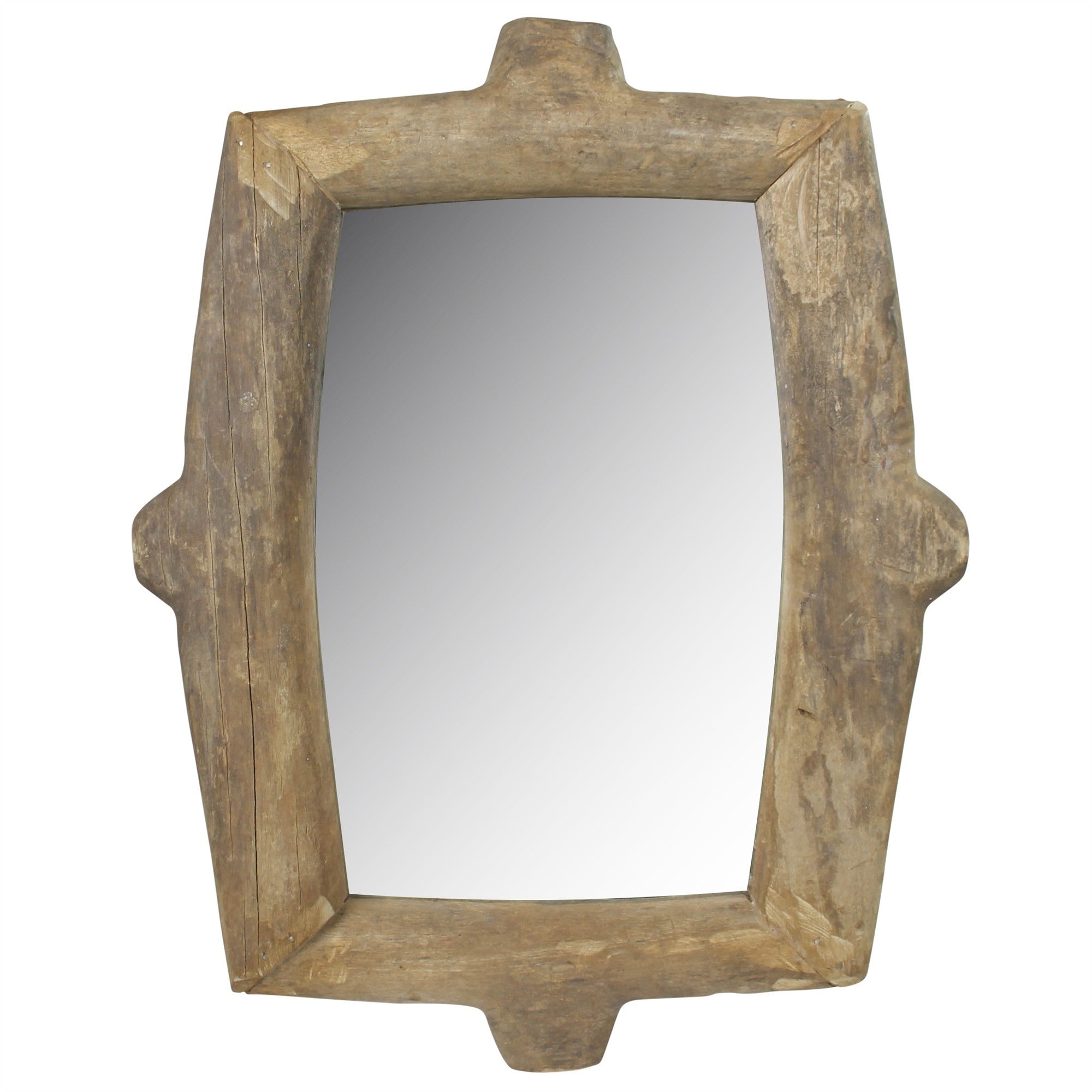 Natural Wooden Wall Mirror | 21