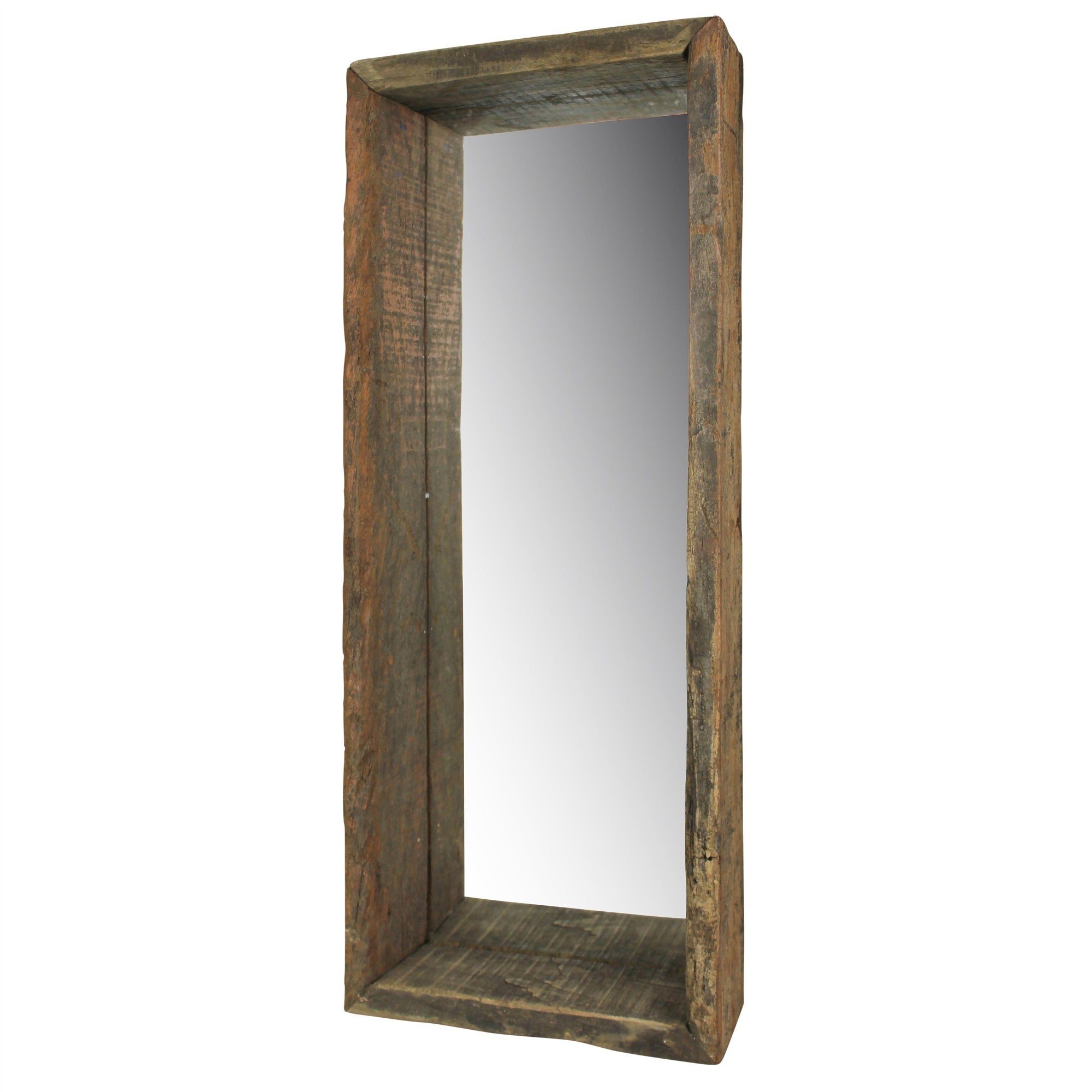 Petite Wooden Wall Mirror | 12