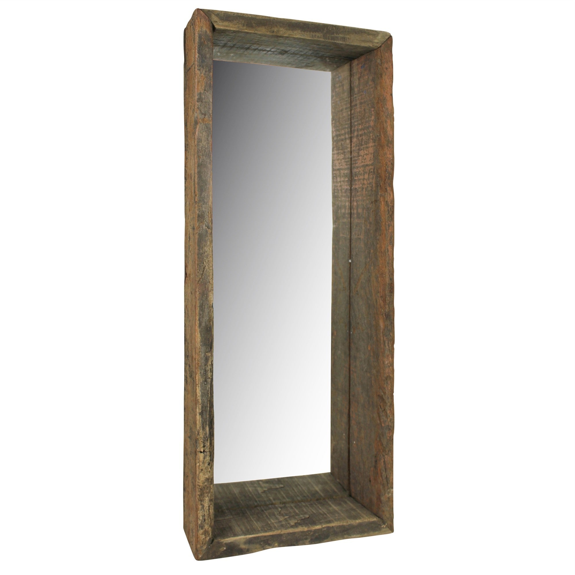 Petite Wooden Wall Mirror | 12