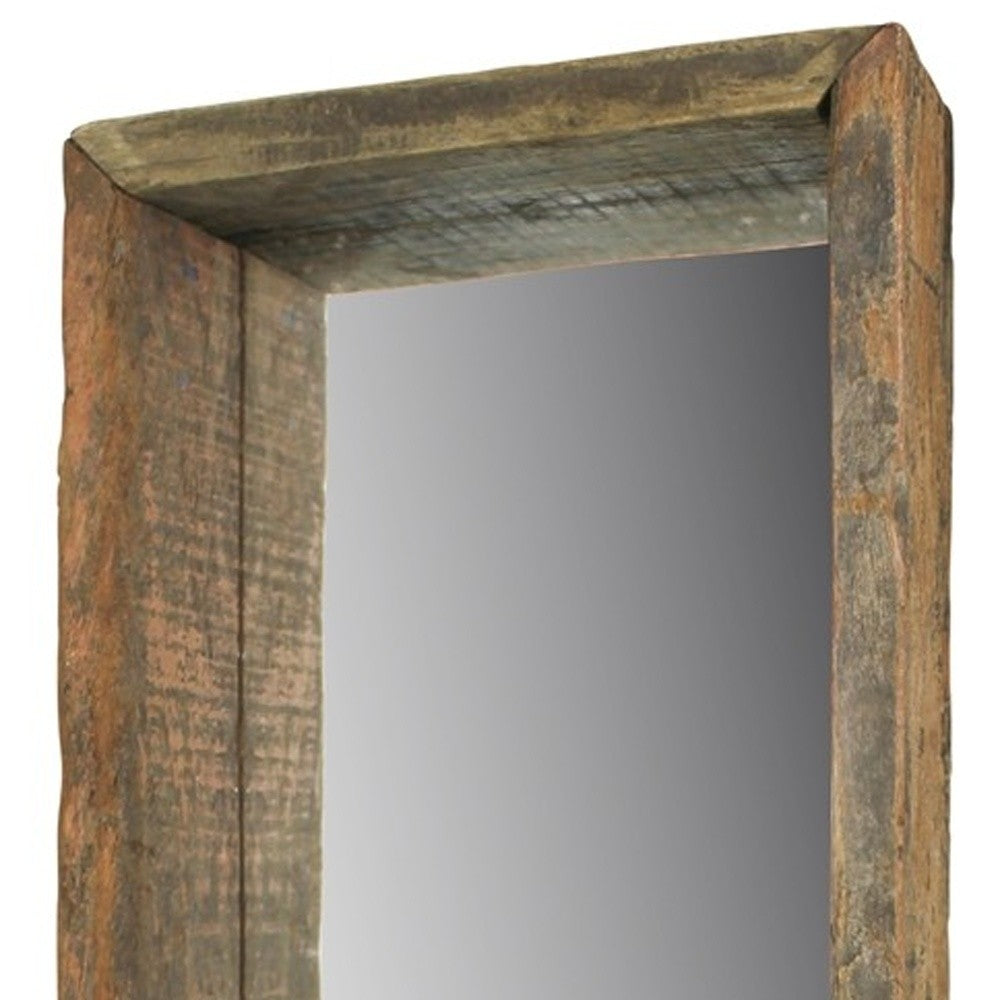 Wooden Mirrored Shelf | 28