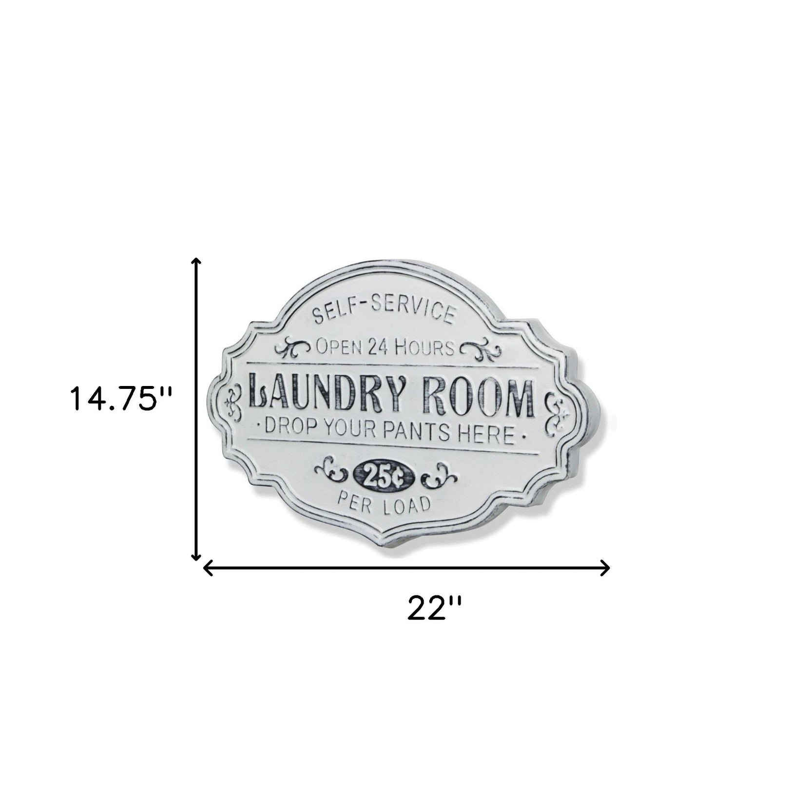 Laundry Room Metal Sign | 15