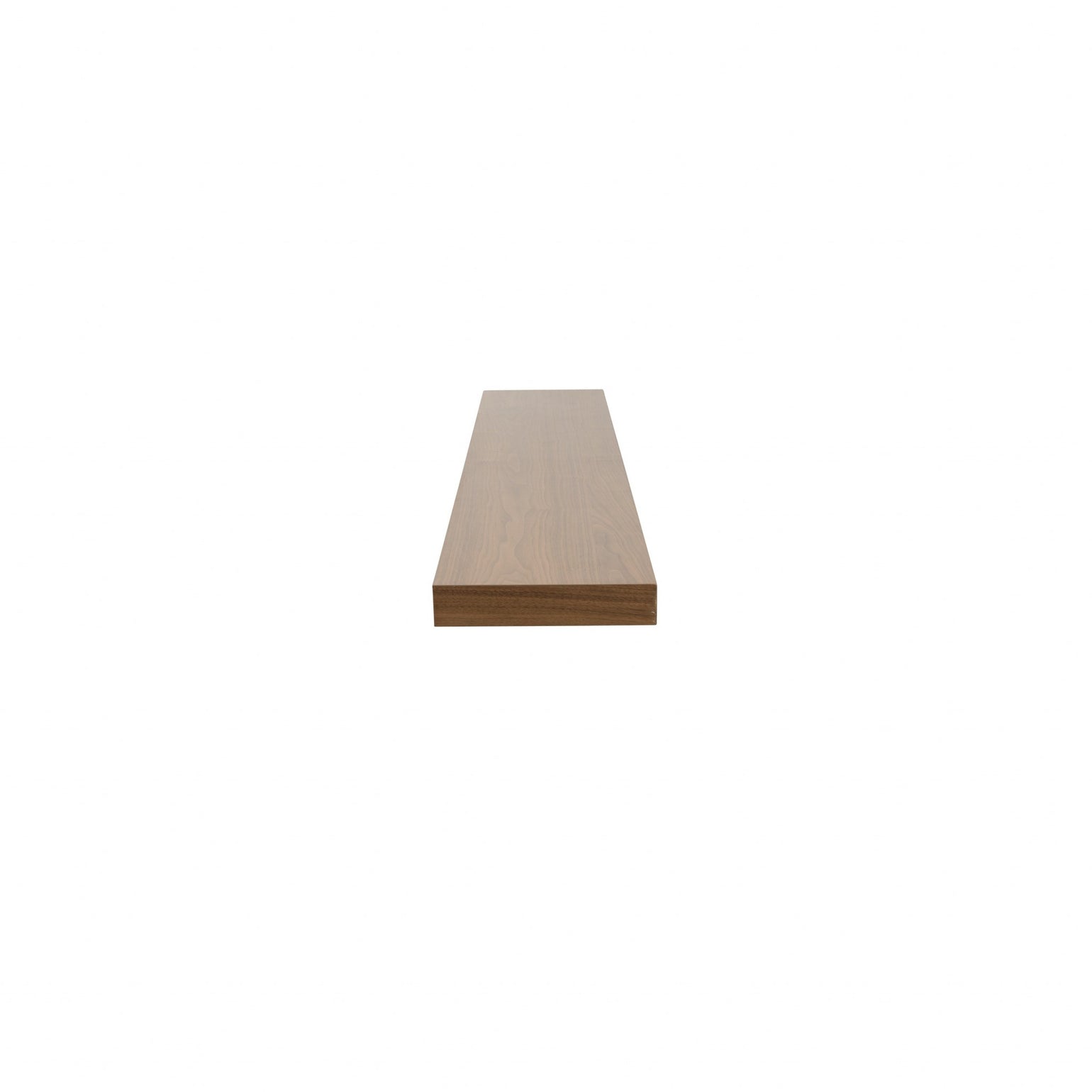 Brown Wooden Wall Mounted Floating Shelf | 75