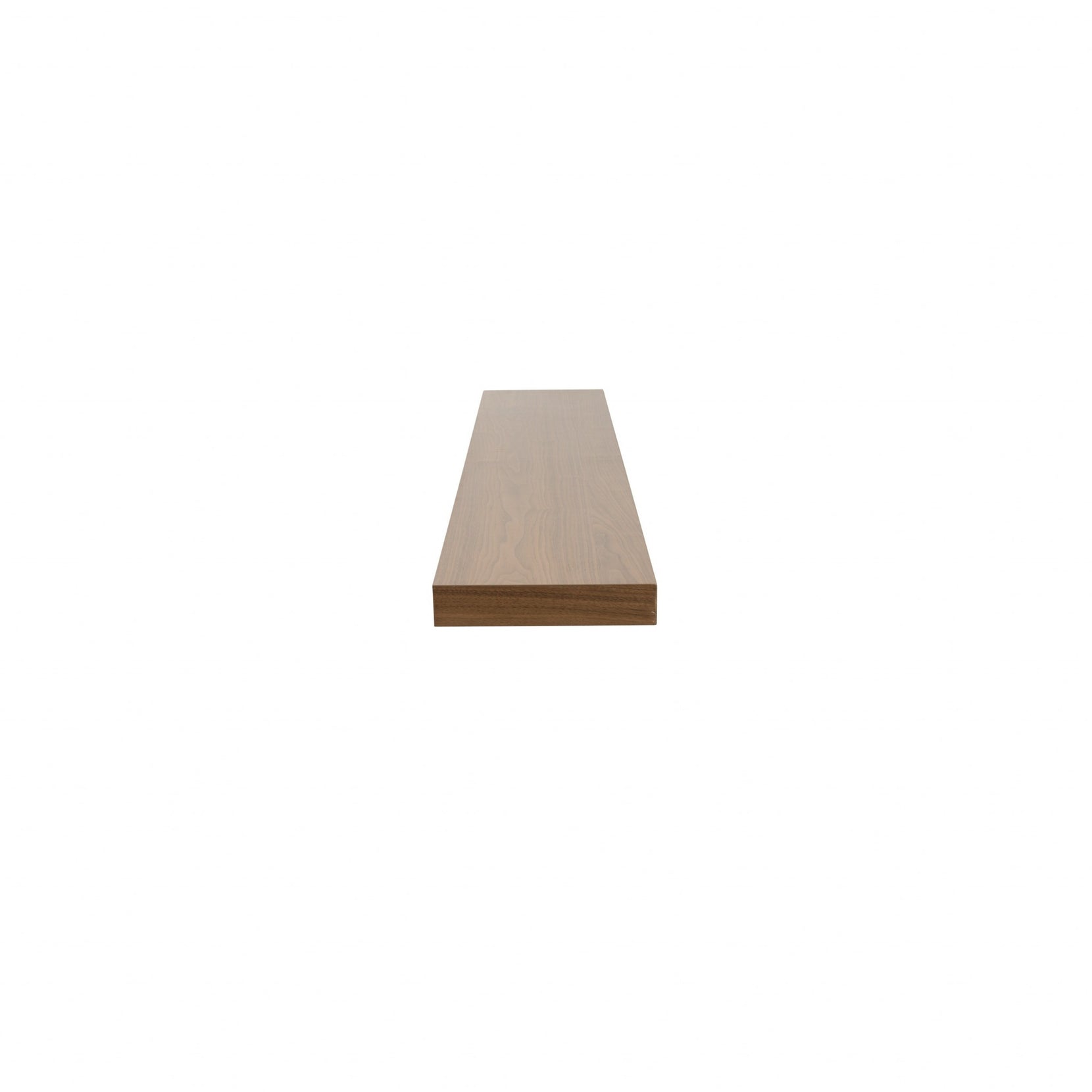 Brown Wooden Wall Mounted Floating Shelf | 10