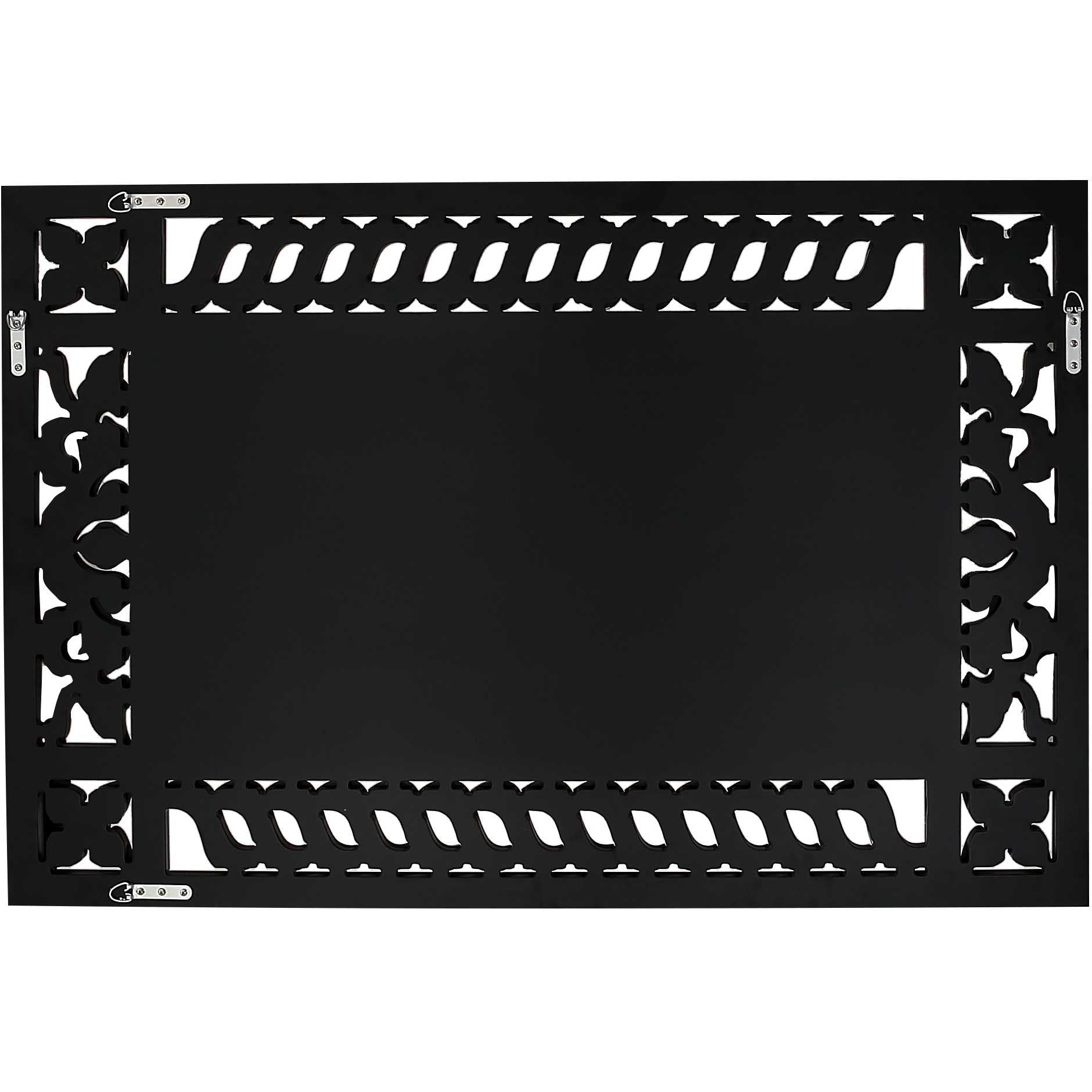 Ornate Accent Wood Wall Mirror | 31.5