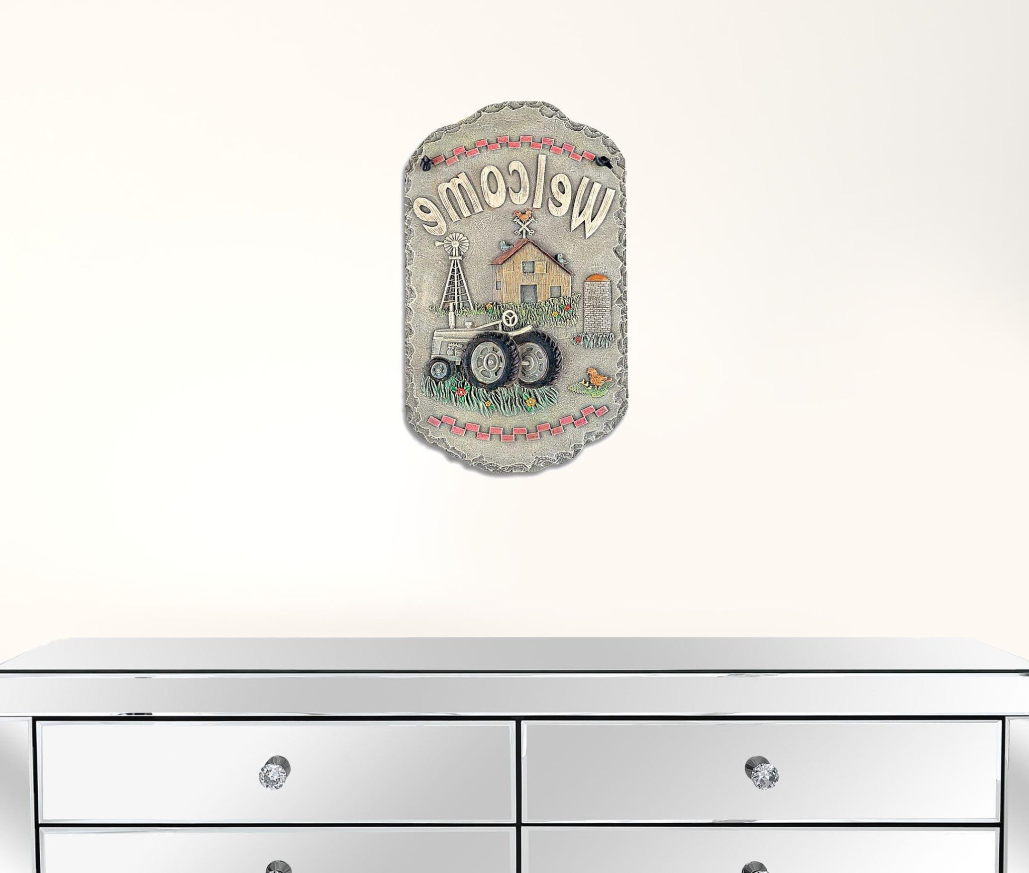 Tractor and Farm Welcome Wall Plaque | 8