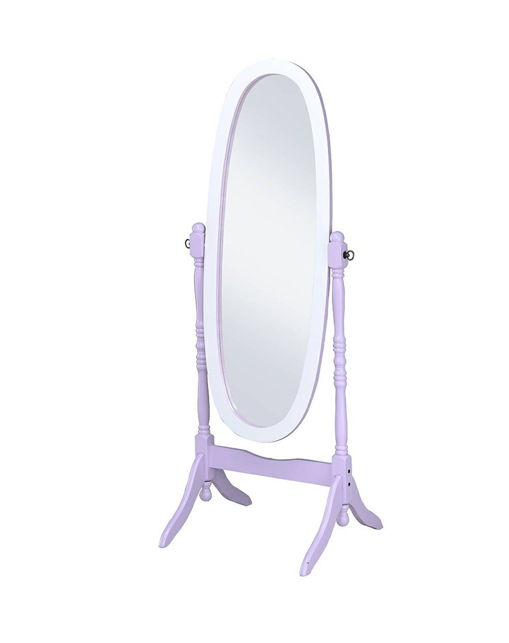 Oval Cheval Standing Solid Wood Mirror | 23