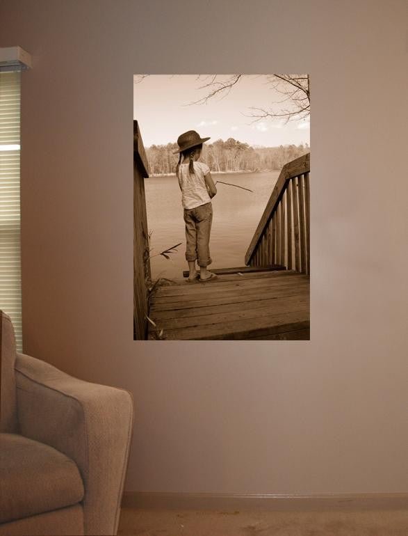 Guernsey Nature Girl Wall Decal (5 Sizes Available)