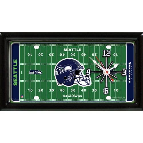 Good Tymes Seattle Seahawks Field Clock | 7