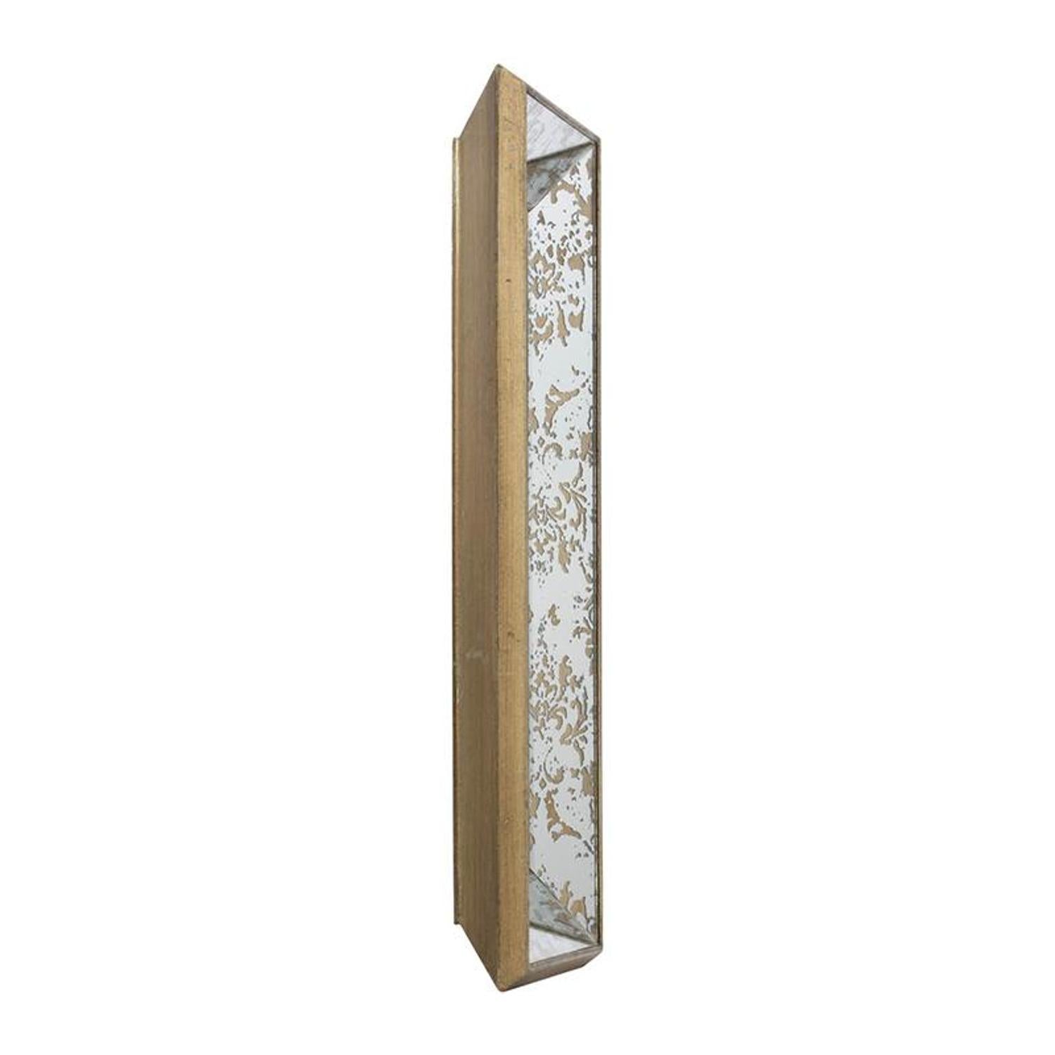 Silver Rectangle Accent Glass Wall Mirror | 12