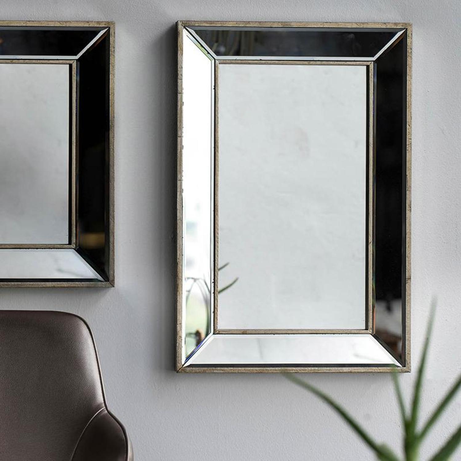 Rectangle Wall Mounted Accent Mirror | 16