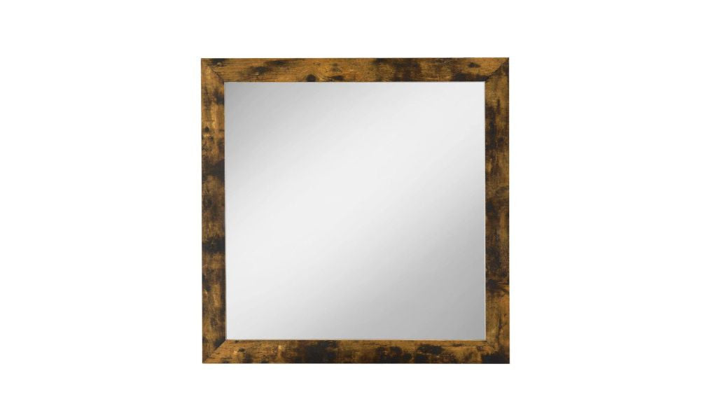 Rustic Oak Rectangle Dresser or Wall Mirror | 35