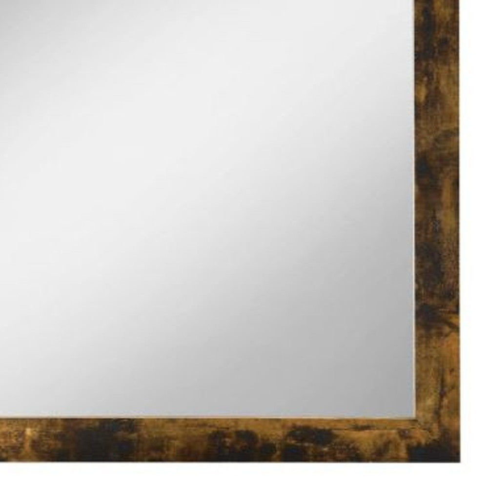 Rustic Oak Rectangle Dresser or Wall Mirror | 35