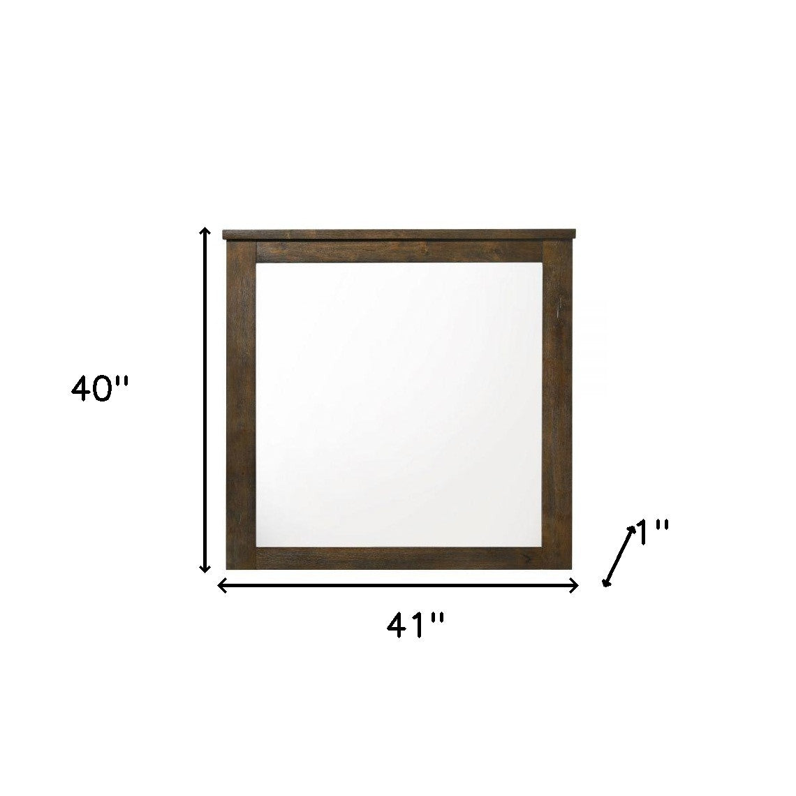 Oak Rectangle Dresser or Wall Mirror | 40