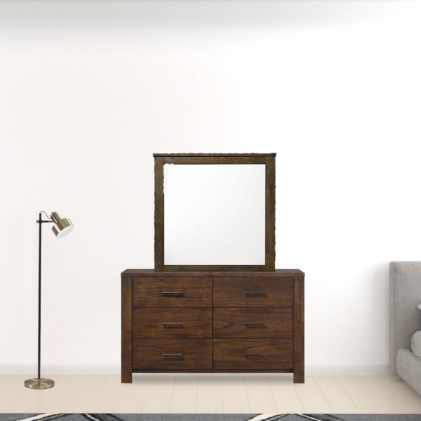 Oak Rectangle Dresser or Wall Mirror | 40