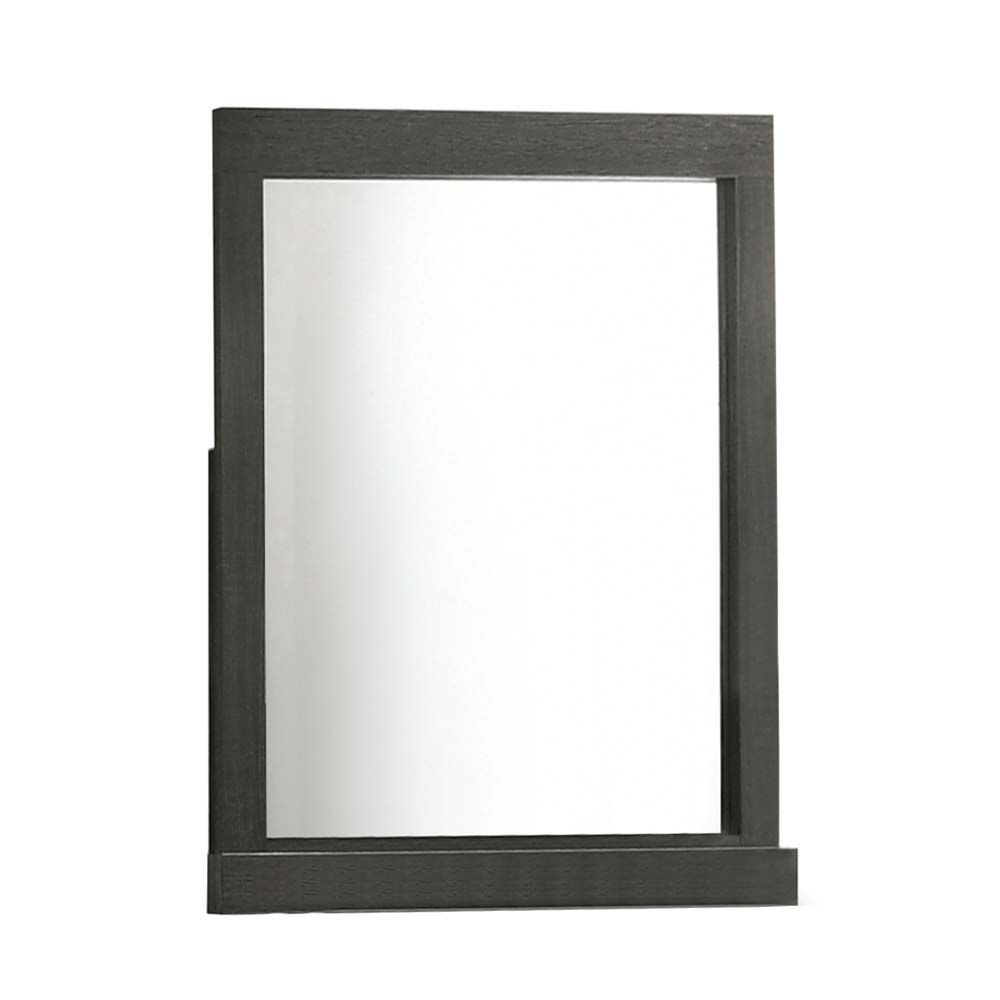 Gray Oak Rectangle Dresser or Wall Mirror | 39