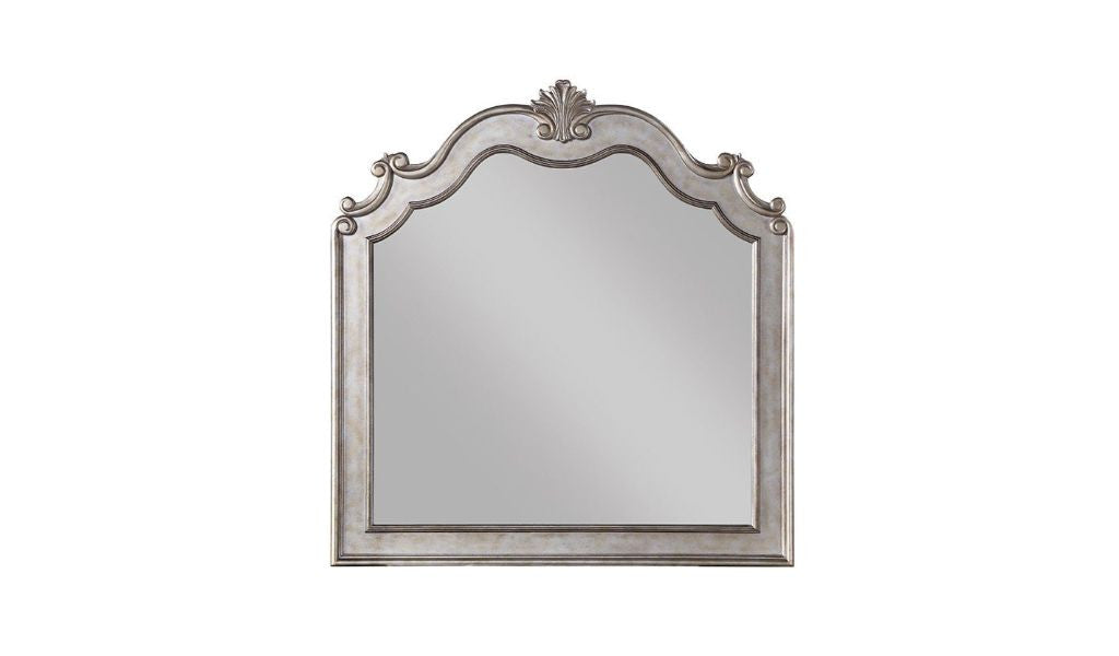 Antique Champagne Dresser or Wall Mirror | 43