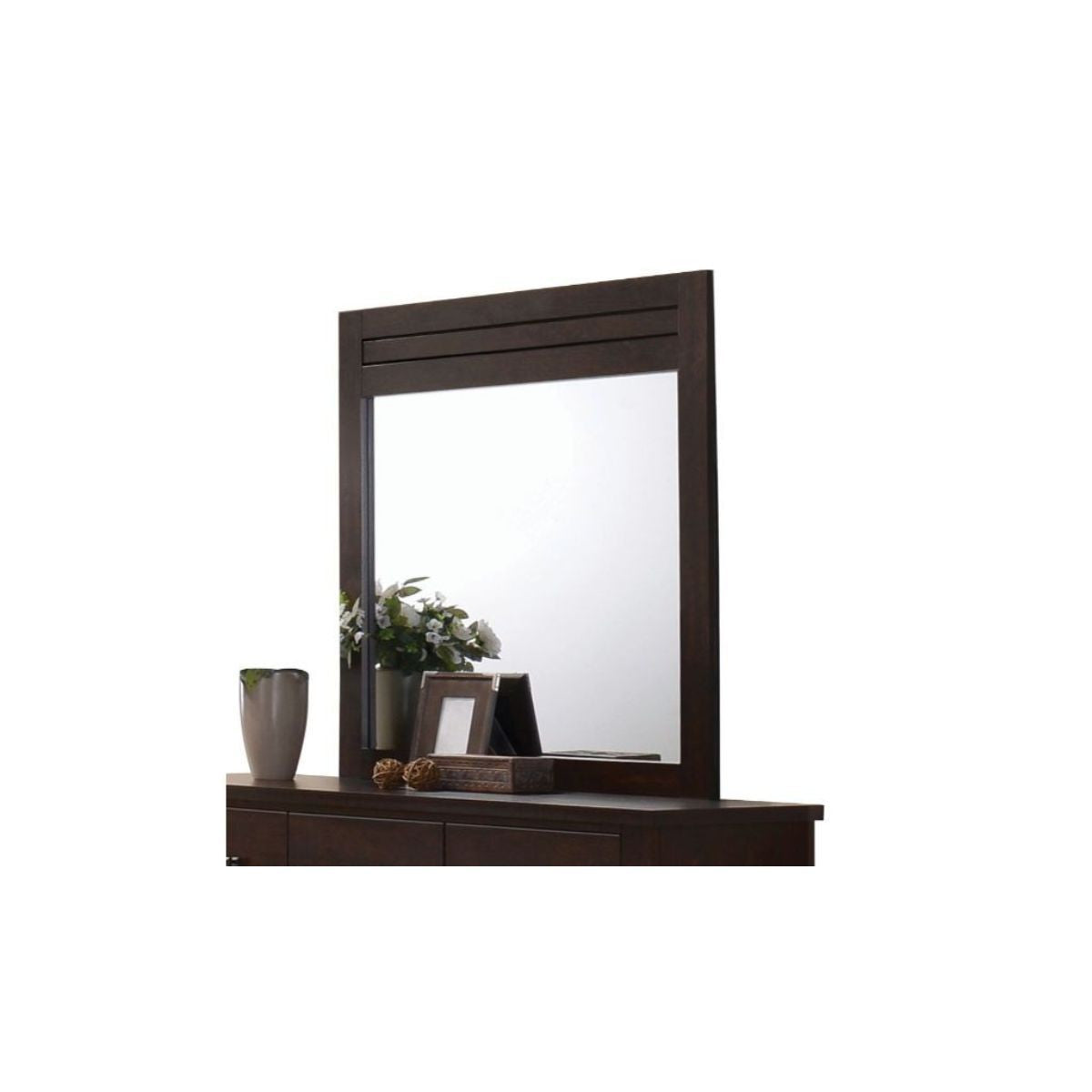 Mahogany Rectangle Dresser or Wall Mirror | 37