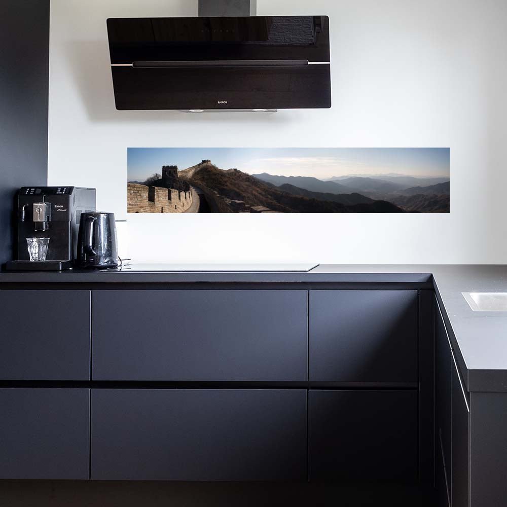 48 inch Great Wall Poster Displayed in Kitchen
