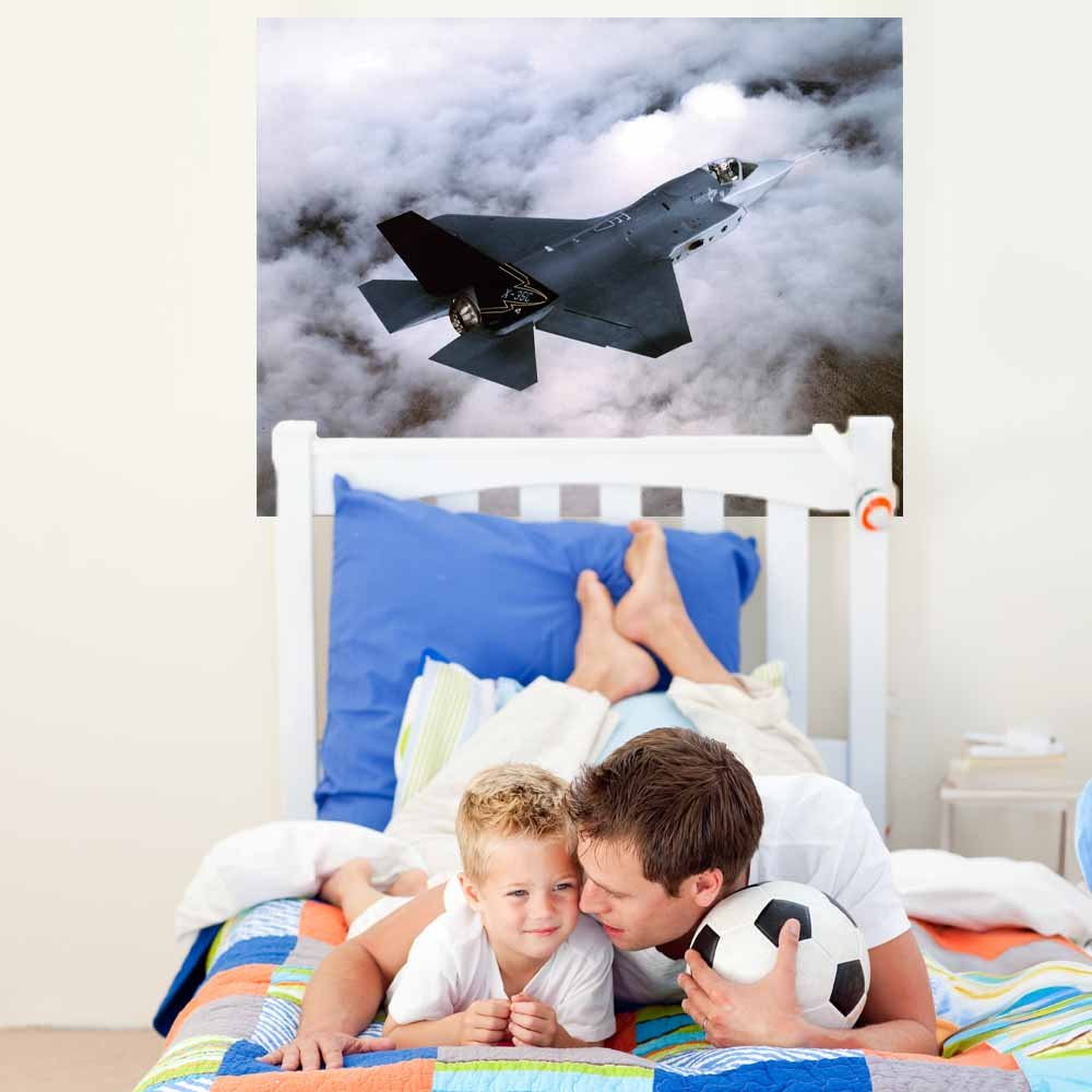 48 inch Lockheed Martin XC-35 Displayed in Boys Room
