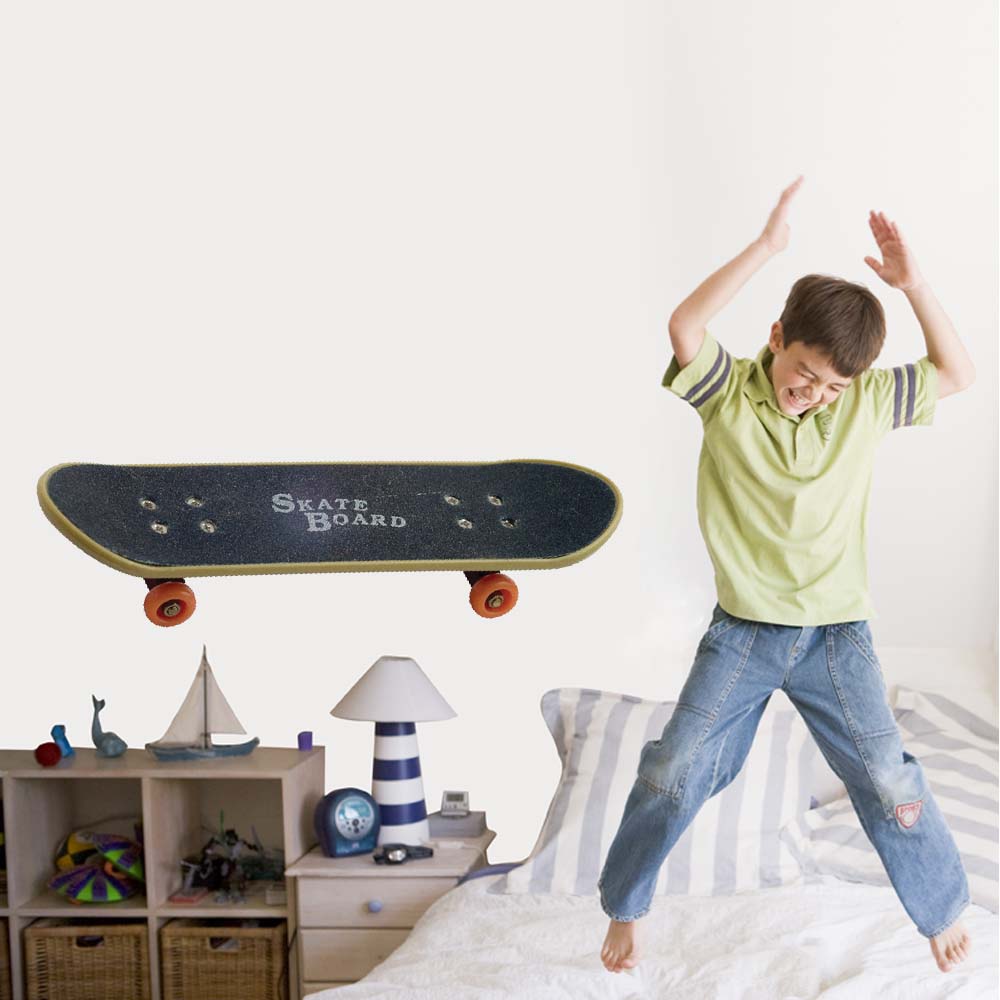 48 inch Skateboard Wall Decal Wall Decal Installed in Boys Room