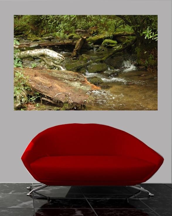 Guernsey Bubbly Stream Wall Decal (5 Sizes Available)