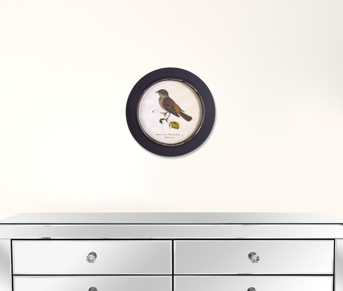 Set Of Three Black Bird Wall Decor — Wallhogs