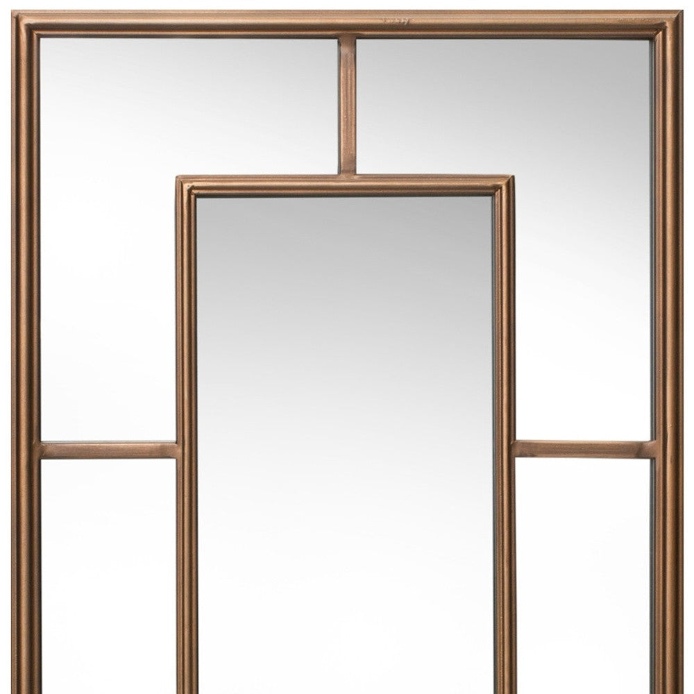 Bronze Metal Wall Mirror | 16