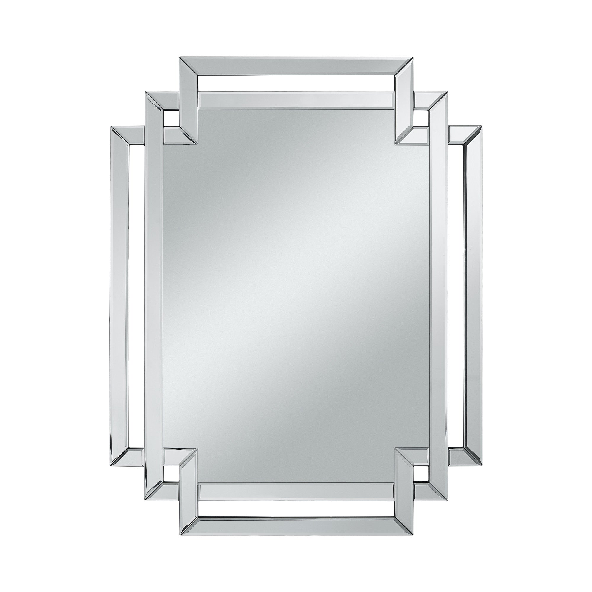 Clear Rectangle Accent Unframed Wall Mirror | 36