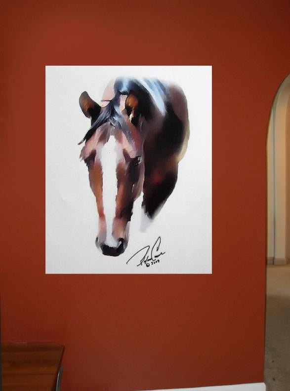 Tymeless Wonders Pinto Mare Wall Decal (3 Sizes Available)