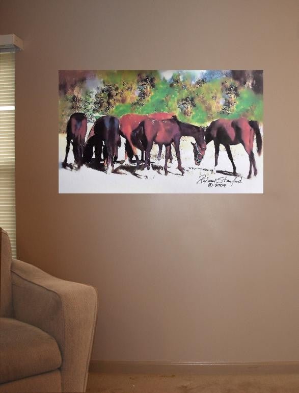 🐎 Tymeless Wonders Mustang Herd Wall Decal (3 Sizes Available)