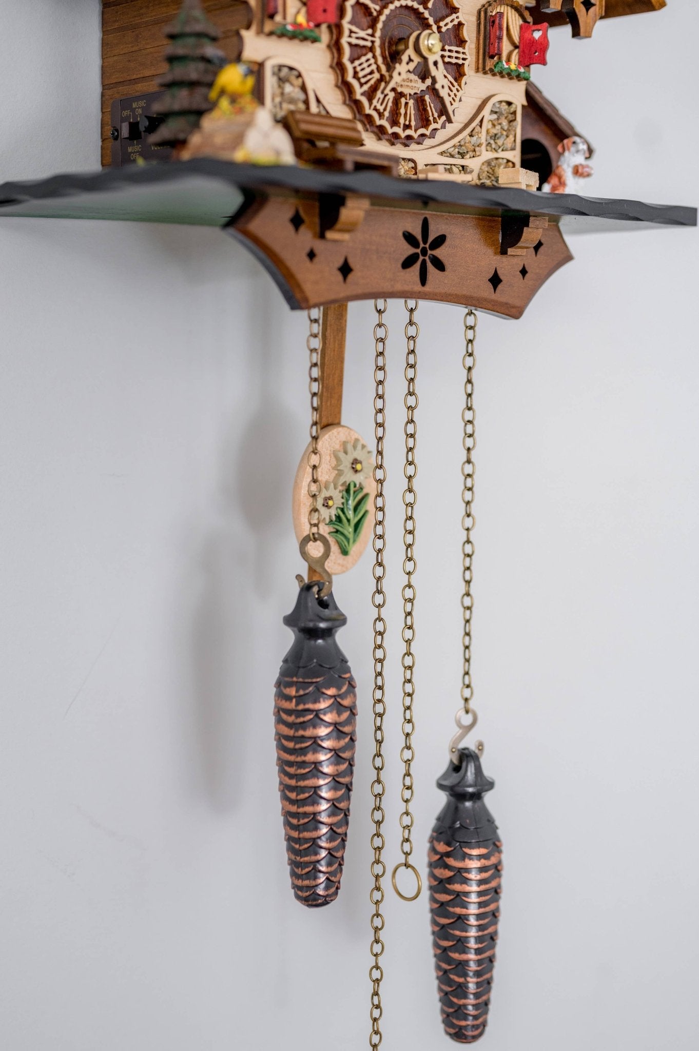 Inga German Steeple Cuckoo Clock | 10